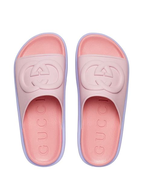 gucci rubber gg slides|the real Gucci slides.